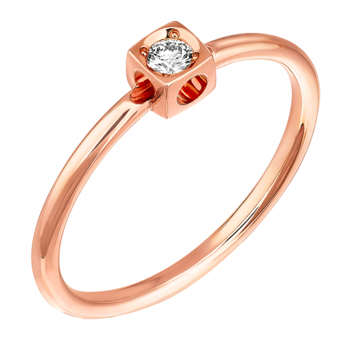 Dinh Van Le Cube Diamant Ring