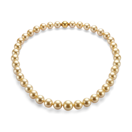Mikimoto Collier Gold Pearl