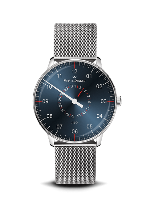 Meistersinger Single-Hand Watches with additional function Neo