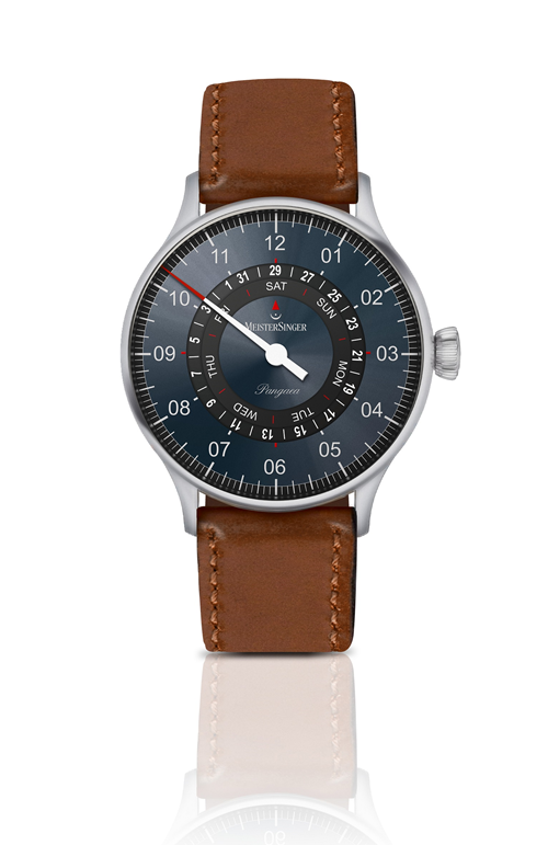 Meistersinger Single-Hand Watches with additional function Pangaea Day Date