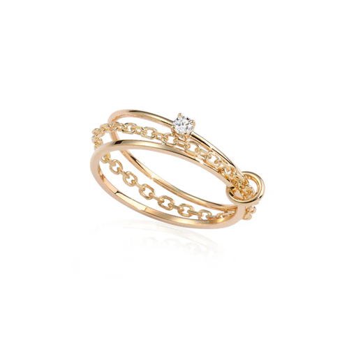 Burato Solitaire Ring