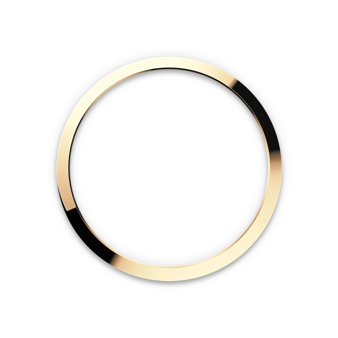 Gladde bezel