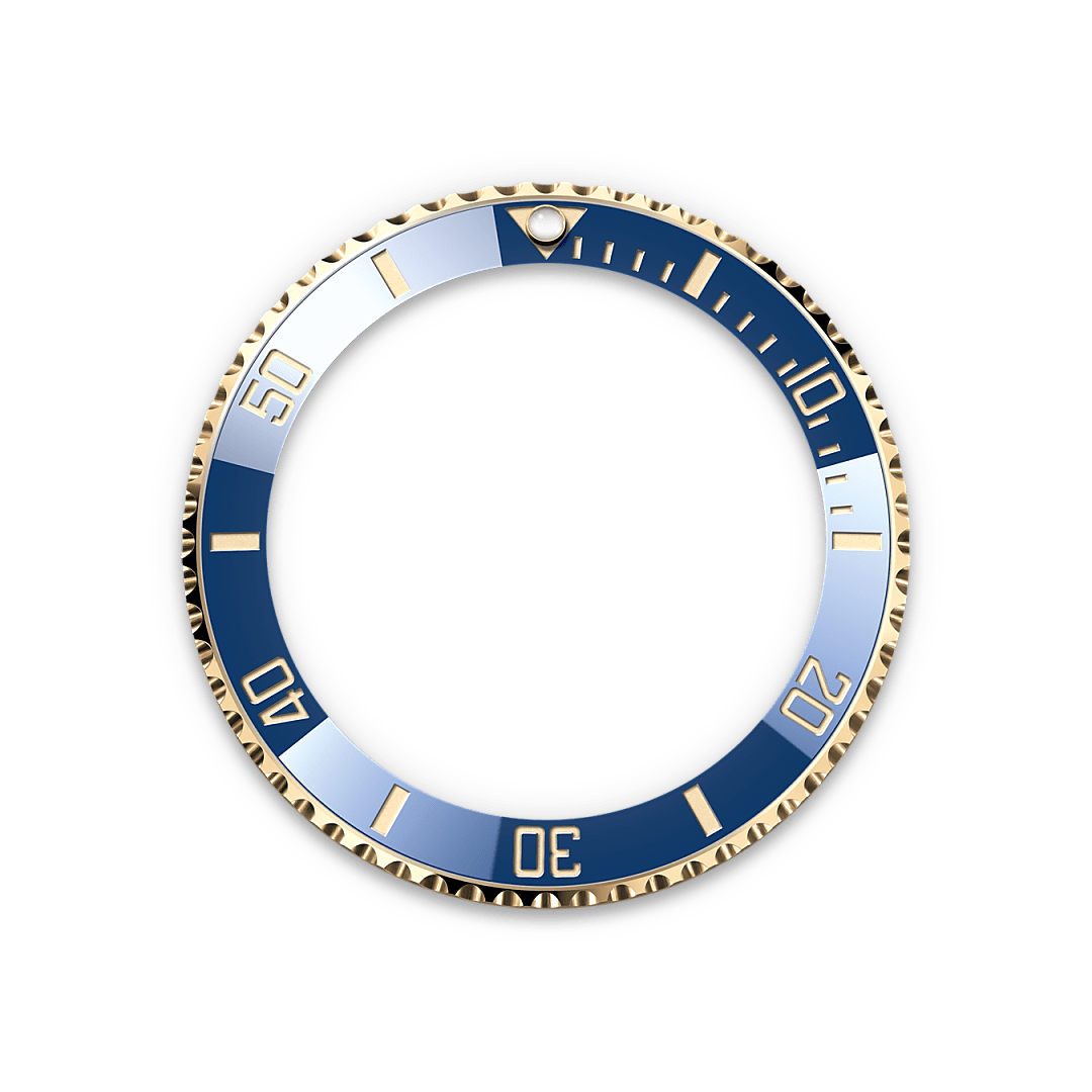 Unidirectioneel draaibare bezel