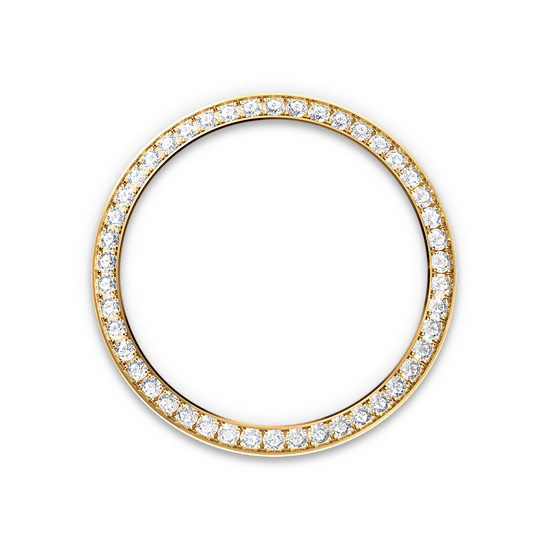 Bezel bezet met diamanten